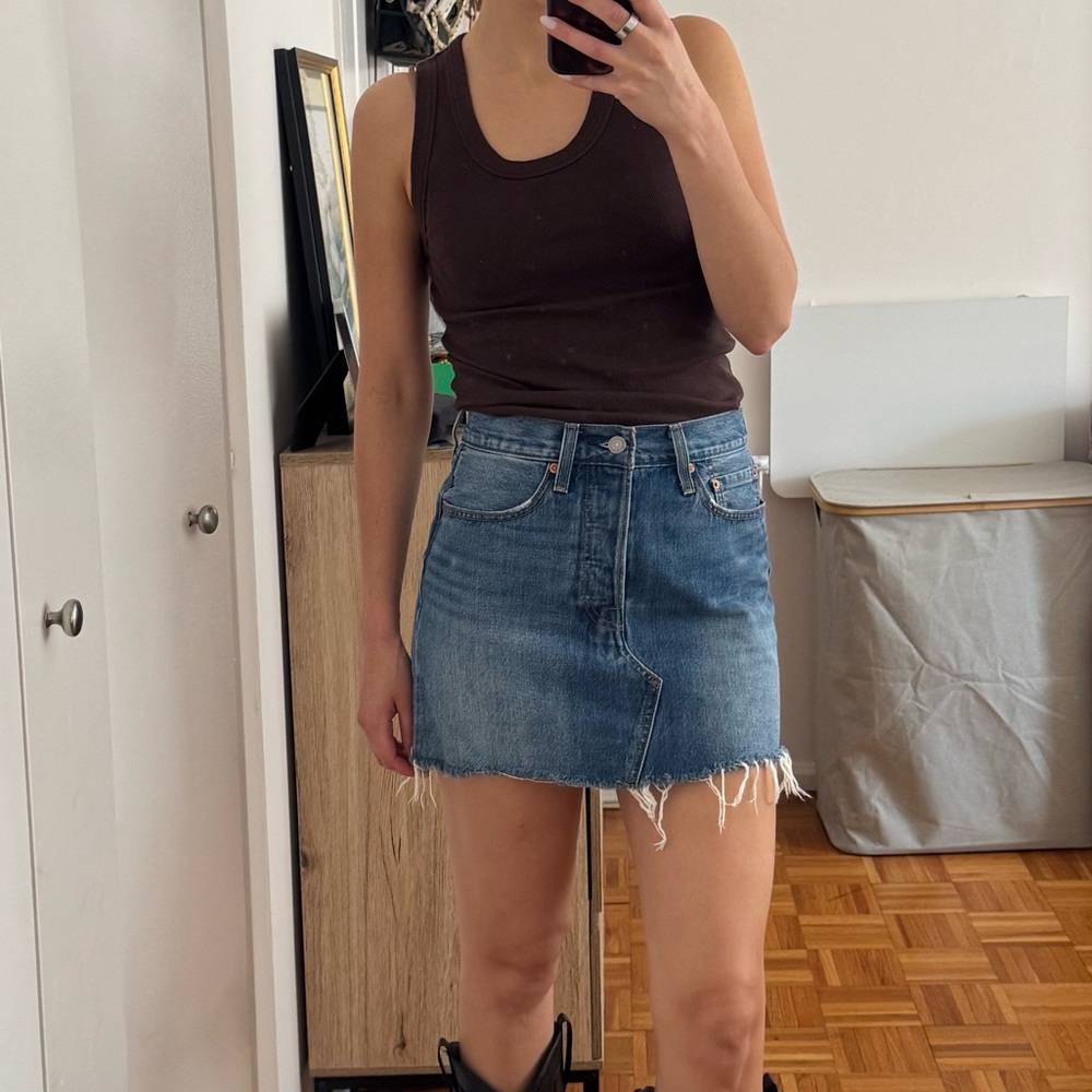 Levis Denim mini skirt